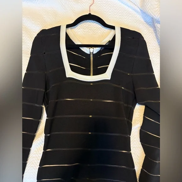 BALMAIN Sheer Bandage Dress| size 38 - Picture 2 of 13